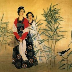 Jigsaw puzzle: Chinese beauties