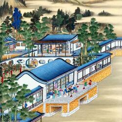 Jigsaw puzzle: Oriental painting