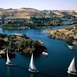 Jigsaw puzzle: The Nile River - a gift to Egypt