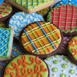 Jigsaw puzzle: Glazed cookies