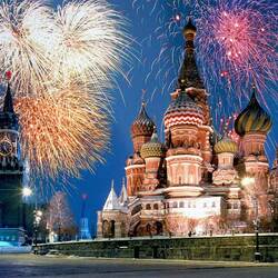 Jigsaw puzzle: Festive Moscow