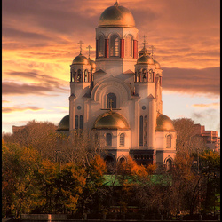 Jigsaw puzzle: Church of the Savior on Spilled Blood, Yekaterinburg