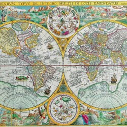 Jigsaw puzzle: Map