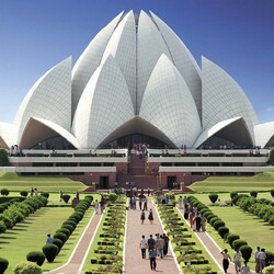 Jigsaw puzzle: Lotus Temple
