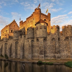 Jigsaw puzzle: Castle Ghent