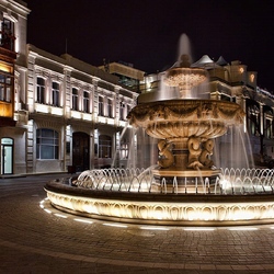 Jigsaw puzzle: Fountain in Baku