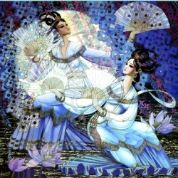 Jigsaw puzzle: Dance with fans