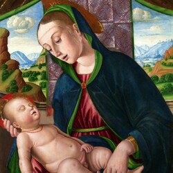 Jigsaw puzzle: The Virgin and Child