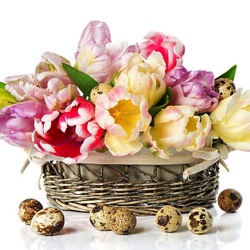 Jigsaw puzzle: Easter bouquet