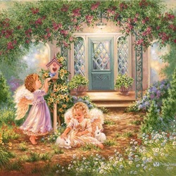 Jigsaw puzzles on topic «Angels»