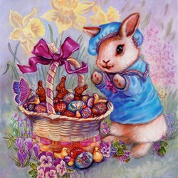 Jigsaw puzzle: Happy easter!