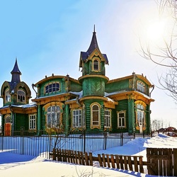 Jigsaw puzzle: Shorin's house in Gorokhovets