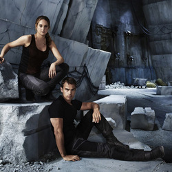 Jigsaw puzzle: Tris and Tobias