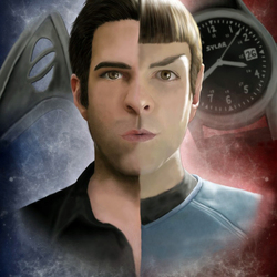 Jigsaw puzzle: Sylar / Spock