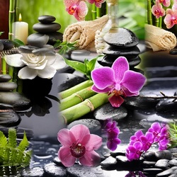 Jigsaw puzzle: Spa collage