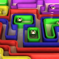 Jigsaw puzzle: Maze
