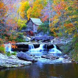 Jigsaw puzzle: Water Mill