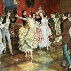 Jigsaw puzzle: At the ball