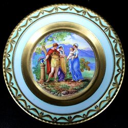 Jigsaw puzzle: Painting on porcelain