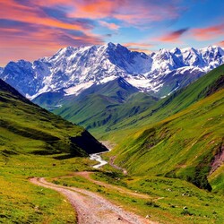 Jigsaw puzzle: Valley