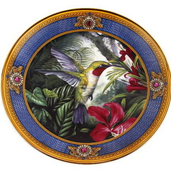 Jigsaw puzzle: Painting on porcelain