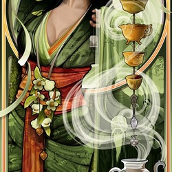 Jigsaw puzzle:  Goddess of tea