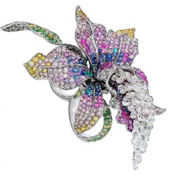 Jigsaw puzzle: Orchid ring