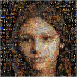 Jigsaw puzzle: Collage portrait