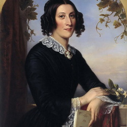 Jigsaw puzzle:  Portrait of Henrietta Elizabeth Jacqueline Bienfait