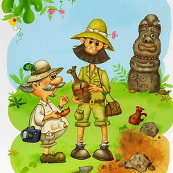 Jigsaw puzzle: Archaeologist