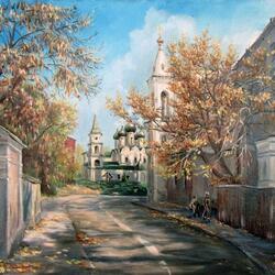 Jigsaw puzzle: Autumn light (Old Moscow)