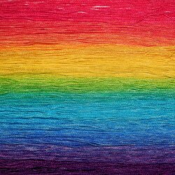 Jigsaw puzzle: Rainbow threads