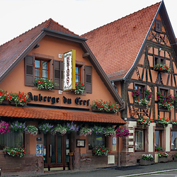 Jigsaw puzzle: Flower houses of Alsace
