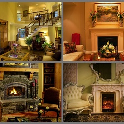 Jigsaw puzzle: Fireplaces