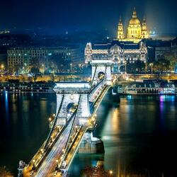 Jigsaw puzzle: Night Budapest
