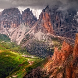 Jigsaw puzzle: Clouds over the mountains