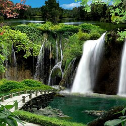 Jigsaw puzzle: Waterfall