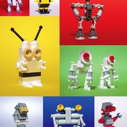 Jigsaw puzzle: Robots