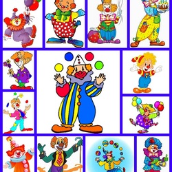 Jigsaw puzzle: Clowns