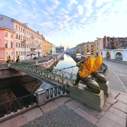 Jigsaw puzzle: Griboyedov Canal