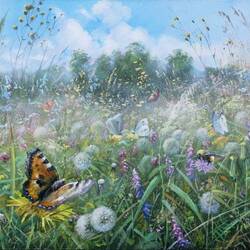 Jigsaw puzzle: Summer meadow