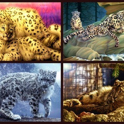 Jigsaw puzzle: Leopards