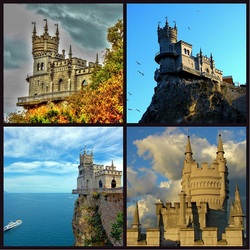 Jigsaw puzzle: Bird home. Yalta