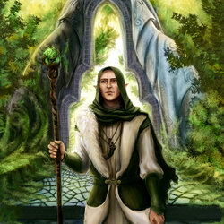 Jigsaw puzzle: Solas, forest guard