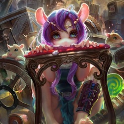 Jigsaw puzzle: Mouse girl