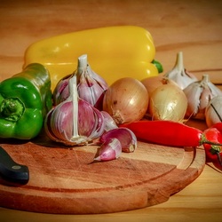 Jigsaw puzzle: Still life with vegetables