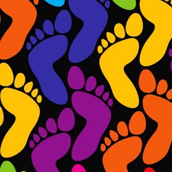 Jigsaw puzzle: Footprints