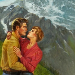 Jigsaw puzzle: Mountain romance
