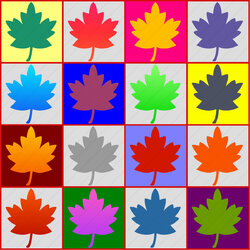 Jigsaw puzzle: Maple Leaf