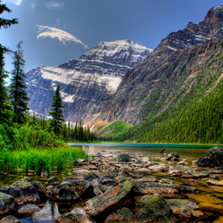 Jigsaw puzzle: Rocky Mountains